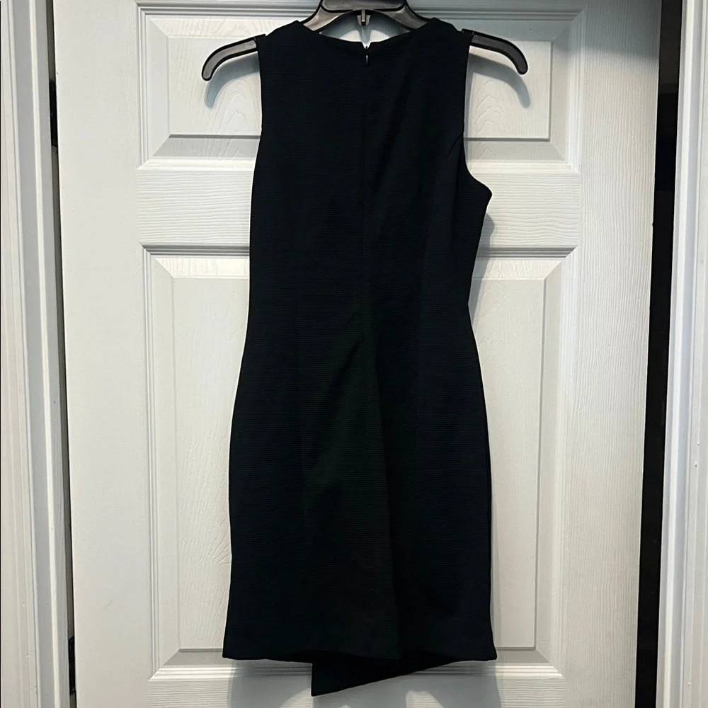 Jessica Simpson Black Mini Dress with Button Accents - Picture 4 of 4